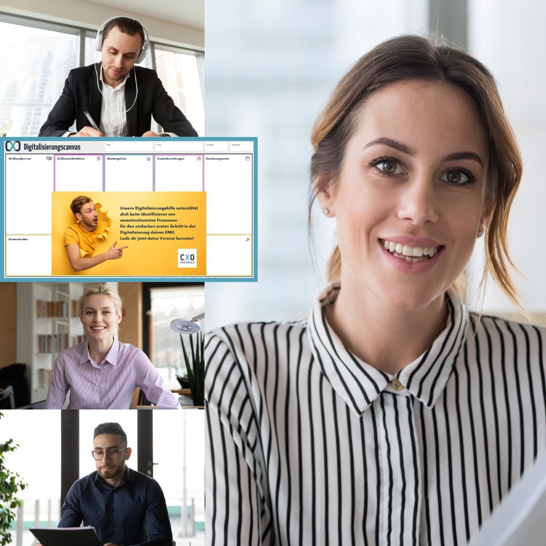 Workshop Digitalisierungsgrad für KMUs (remote) - CXO Partners GmbH dein Digitalisierungspartner für automatisierte Geschäftsprozesse von KMUs